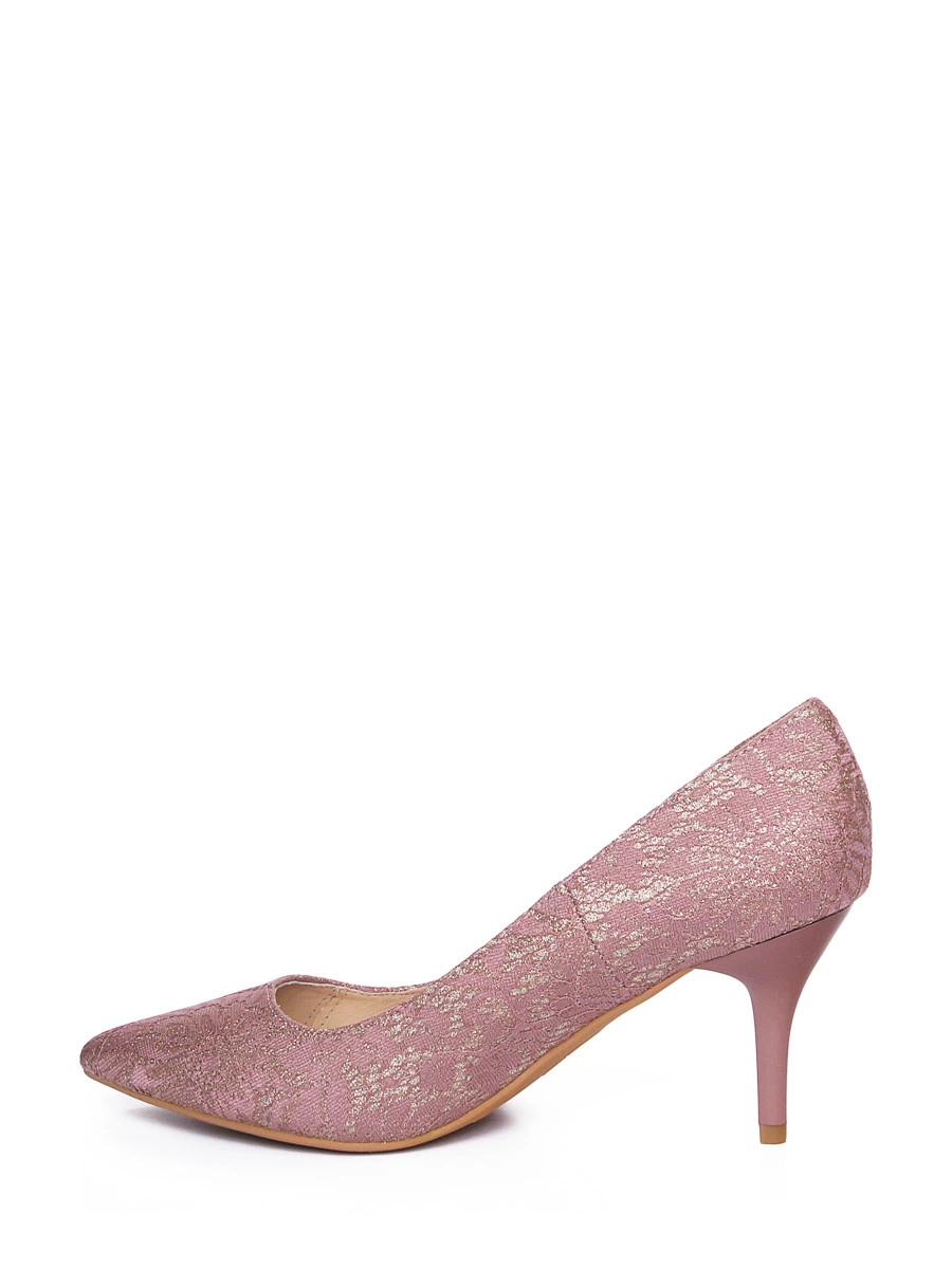 Золотисто-розовые туфли